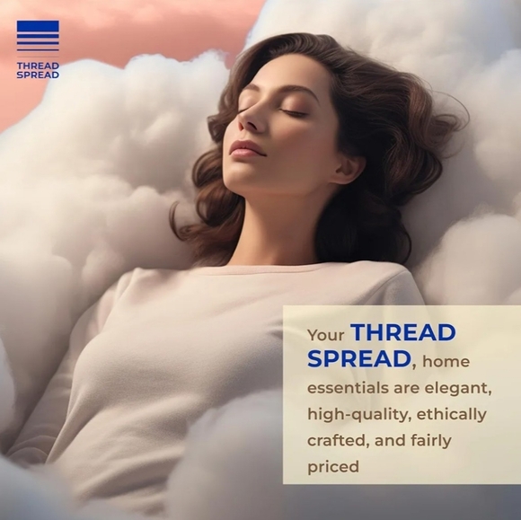 THREAD SPREAD 100% Egyptian Cotton Sheets Set King - 1000 High Thread Count - Picture 7 of 13